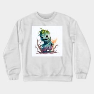 Cute Watercolor Tattered Wraith Crewneck Sweatshirt